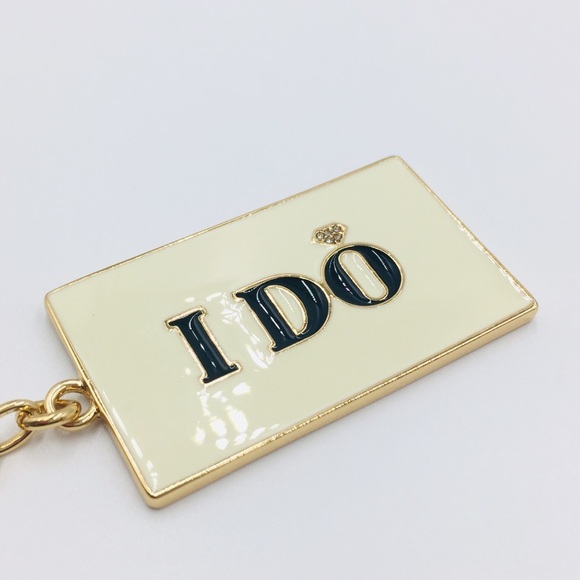 ‼️SOLD‼️ Kate Spade “I do, I did!” Keychain Bag Charm - Picture 6 of 7